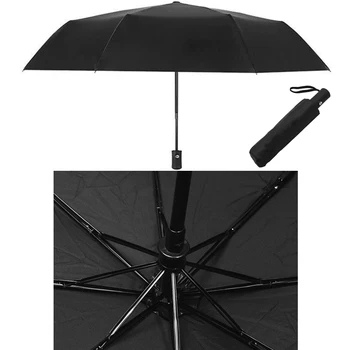 Для нанесения эмблемы Mitsubishi Автоматический портативный зонт от солнца и дождя Paraguas для Mitsubishi Outlander xl lancer pajero Parasol