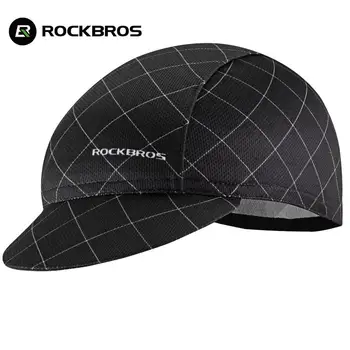 Rockbros Официальная велосипедная повязка на голову для велоспорта, шлем, велосипедная шляпа для гоночного велосипеда, многоцветная кепка для верховой езды свободного размера