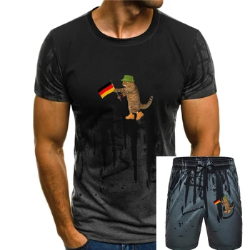 Мужская футболка с немецким флагом -Изображение от Slim Fit Tee Shirt, новый модный дизайн для мужчин и женщин