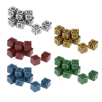 10x Многогранных акриловых кубиков, игрушка для игры, Веселые подарки для вечеринок