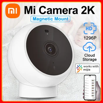 Xiaomi New Mijia Smart IP Camera 2K 1296P HD Веб-камера Ночного Видения Baby Security Monitor Видеокамера AI Human Mi Smart Home Life