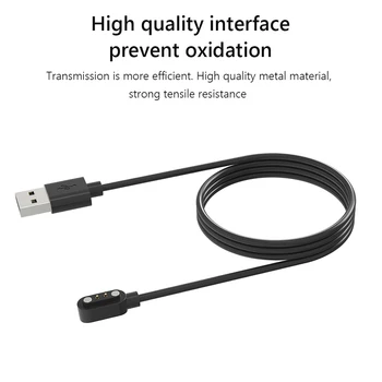 Магнитный Сменный Шнур Зарядного Устройства USB, Кабель Для Зарядки Смарт-Часов, Стабильная Зарядка для Zeblaze Storatos 2 /Zeblaze Stratos2 Lite