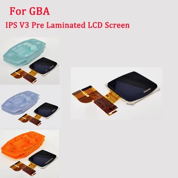 Выделите ЖК-экран IPS V3, предварительно ламинированный ЖК-экран для Gameboy Advance для GBA с предварительно вырезанным корпусом
