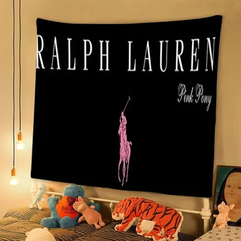Панорамные обои Ralph-Lauren, гобелены, гобелен, Эстетическое украшение комнаты, Гобелены, декор, декоры для дома, спальни, тканевые подвешивания
