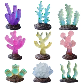 Имитация коралловых рифов, украшения для аквариумов, Аквариумный орнамент, пейзаж из кораллов