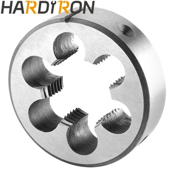 Плашка для нарезания круглой резьбы Hardiron Metric M21X1, машинная плашка для нарезания резьбы M21 x 1.0 Правая