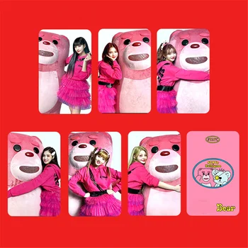 KPOP Stayc Bear Фотокарточка LOMO Card Открытка SUMIN SIEUN ISA SEEUN YOON Коллекция Подарочных Фанатов 5шт