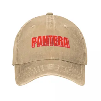 Мужская и женская бейсболка Pantera Rock Music Band, кепка из потертой джинсовой ткани, винтажная кепка для путешествий на открытом воздухе, Солнцезащитная кепка в подарок