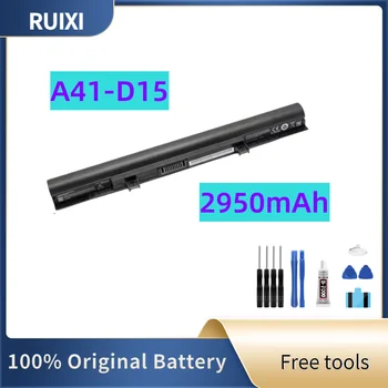 RUIXI Оригинальный Аккумулятор для Ноутбука 15,12V 2950mAh 44Wh A41-D15 40050632 Для Medion Akoya E6416 P6659 E6424 P6657 ERAZER P6661