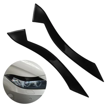 Передняя фара автомобиля, накладка для бровей, век и ресниц, цвет Пианино Черный для BMW Z4 E89 2009-2015, Защитные Аксессуары для наружных ламп