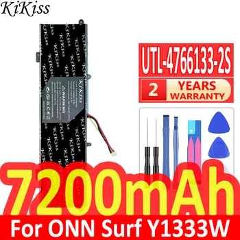 7200 мАч KiKiss Аккумулятор UTL-4766133-2S 5072300P Для Haier Leadpie M1 Для ONN Surf 100002434 100003497 Y1333W WU133W K1412W