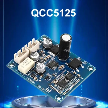 CSR8675 QCC5125 Bluetooth 24Bit/96K Aptx Aptx-HD LDAC Приемник Цифрового Аудио Hifi PCM5125 DAC Беспроводной Адаптер AC12V