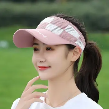 Летняя шляпа, новая уличная солнцезащитная шляпа, Корейская версия спортивной шляпы ins, женская модная солнцезащитная шляпа для бега, бейсболка с пустым верхом