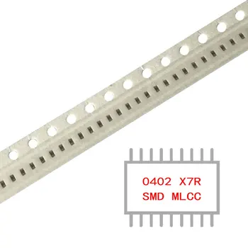 МОЯ ГРУППА 100ШТ керамических конденсаторов SMD MLCC CER 1500PF 50V X7R 0402 в наличии