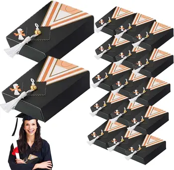 Подарочная коробка на выпускной в колледже | /Набор коробок для подарков выпускникам в форме костюма бакалавра - Шоколадные подарочные коробки для праздничных украшений, Stu