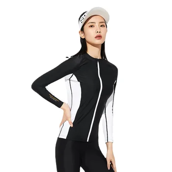 Рубашка SABOLAY Rash Guard, женские брюки, защита от медуз, защита от ультрафиолета, быстросохнущий гидрокостюм для серфинга, быстросохнущий гидрокостюм для серфинга