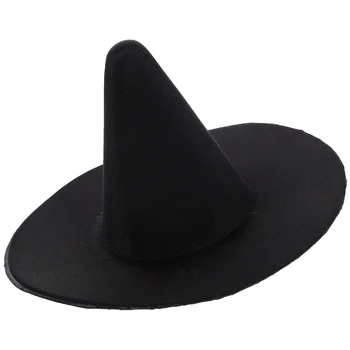 Декоративная шляпа ведьмы, крошечные мини-шляпы, миниатюрные аксессуары для ведьм
