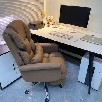 Роскошное офисное кресло для игр, Эргономичный компьютер, удобное кресло с откидной спинкой, Офисные стулья, Мобильная Столовая, Гостиная, Мебель для офиса