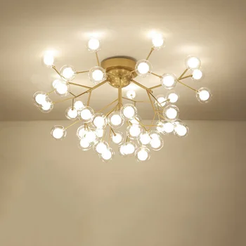 внутреннее потолочное освещение candeeiro de teto light потолочные светильники для прихожей, абажуры для ламп в спальне, стеклянная потолочная лампа, светодиодный потолок