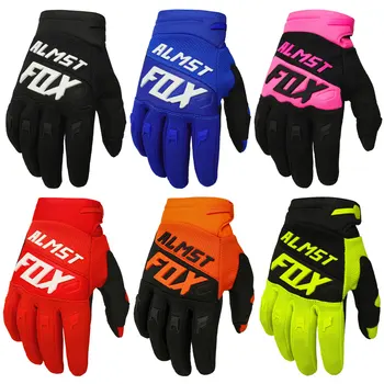 Детские перчатки Almst Fox, детские велосипедные перчатки Boy Gril, защитные мотоциклетные детские перчатки, подходящие для детей в возрасте 6-12 лет