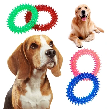 Кольцо для собаки, игрушка-жевательная палочка, Чистка зубов, препятствующая деструктивному поведению, Подарок для собаки