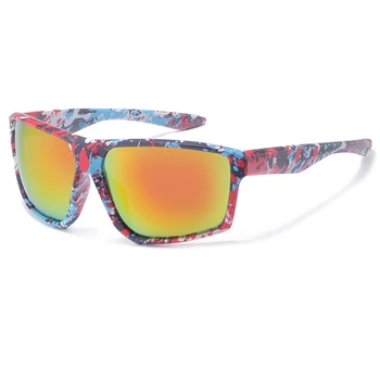 Спортивные Цветные линзы TR90 Поляризованные Солнцезащитные очки Поляризованные Зеркальные Солнцезащитные очки на заказ Близорукость Минус Рецептурные линзы От -1 До -6