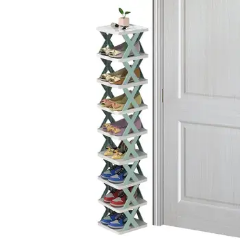 Многослойная складная полка для обуви Складной шкаф для обуви с многослойными креативными органайзерами и шкафчиками для хранения Стеллажи для дома