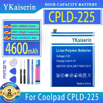 Сменный аккумулятор YKaiserin 4600mAh CPLD225 для аккумуляторов мобильных телефонов Coolpad CPLD-225
