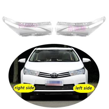 Используется для Toyota Corolla 2014-2016 Прозрачная крышка фары абажур Передняя фара корпус абажура линза