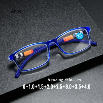 Модные Очки Для чтения с Анти-Синим светом Urltralight PC Frame Защита Глаз От Пресбиопии, Очки Для Женщин, Мужчин, Очки Для Чтения