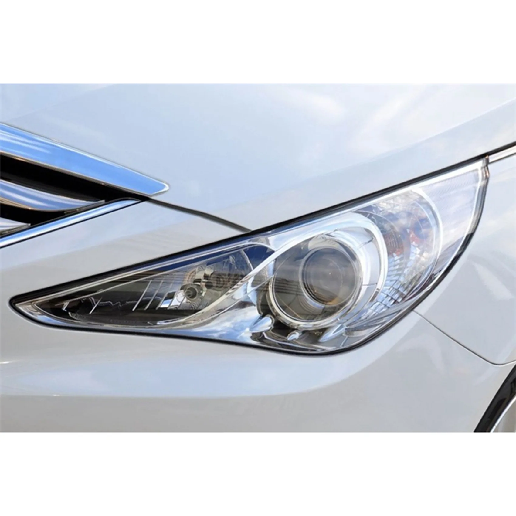 Объектив левой фары Головной свет Крышка лампы переднего автомобильного фонаря для Hyundai Sonata 2011 2012 2013 2014