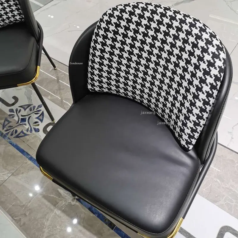 Обеденные стулья из скандинавского бархата, Легкая роскошная мебель для гостиной, обеденный стул для домашней кухни, Современные минималистичные стулья для отдыха
