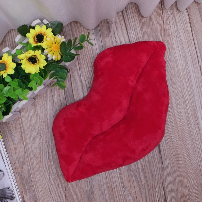 Большая подушка с красными губами, мягкая плюшевая кукла, автокресло, украшение для дома, гостиной, спальни, подарок на День Святого Валентина, прямая поставка