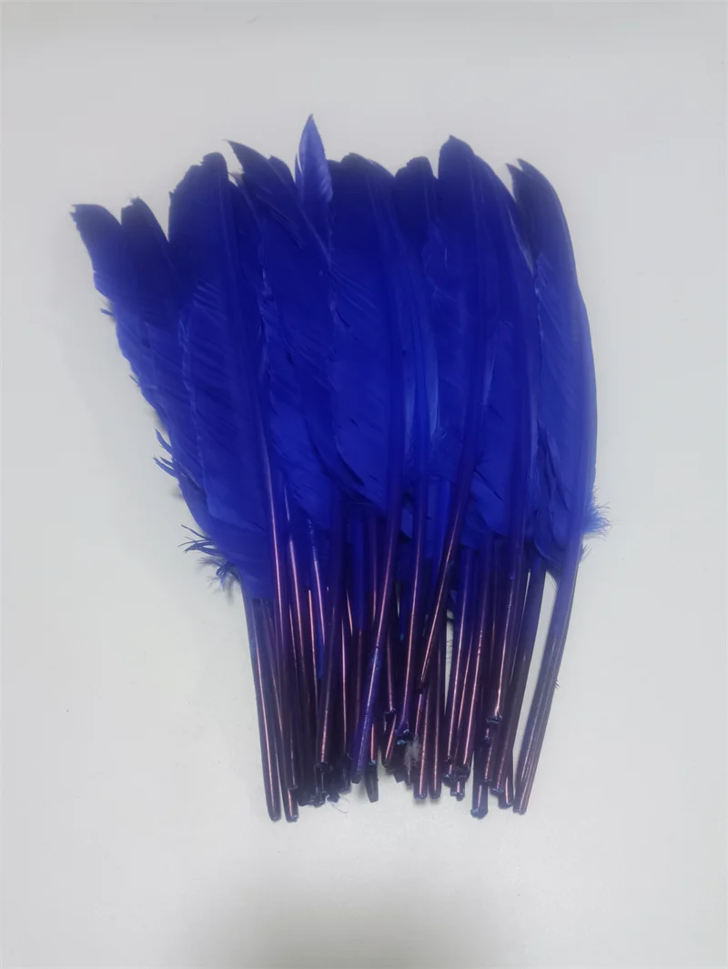 100шт Перья из натуральных гусиных перьев 25-30 см, разноцветные перья лебедя для украшения дома, украшения для вечеринок 