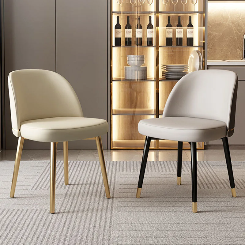 Обеденный стул Nordic Relax, роскошный современный минималистичный стул с креативной спинкой, дизайнерский Белый Silla Escritorio, мебель для балкона, WXH30XP