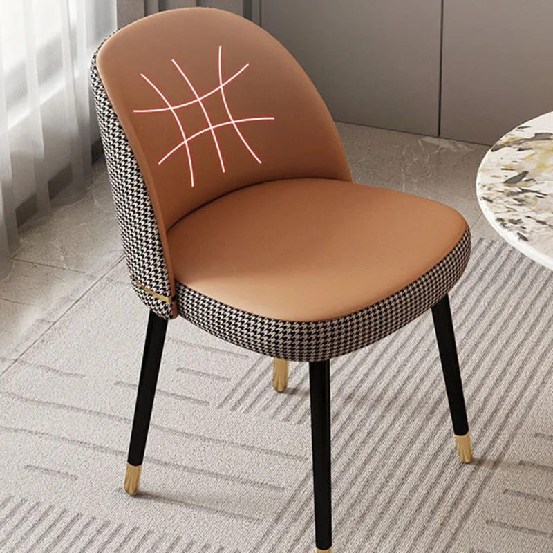Обеденный стул Nordic Relax, роскошный современный минималистичный стул с креативной спинкой, дизайнерский Белый Silla Escritorio, мебель для балкона, WXH30XP