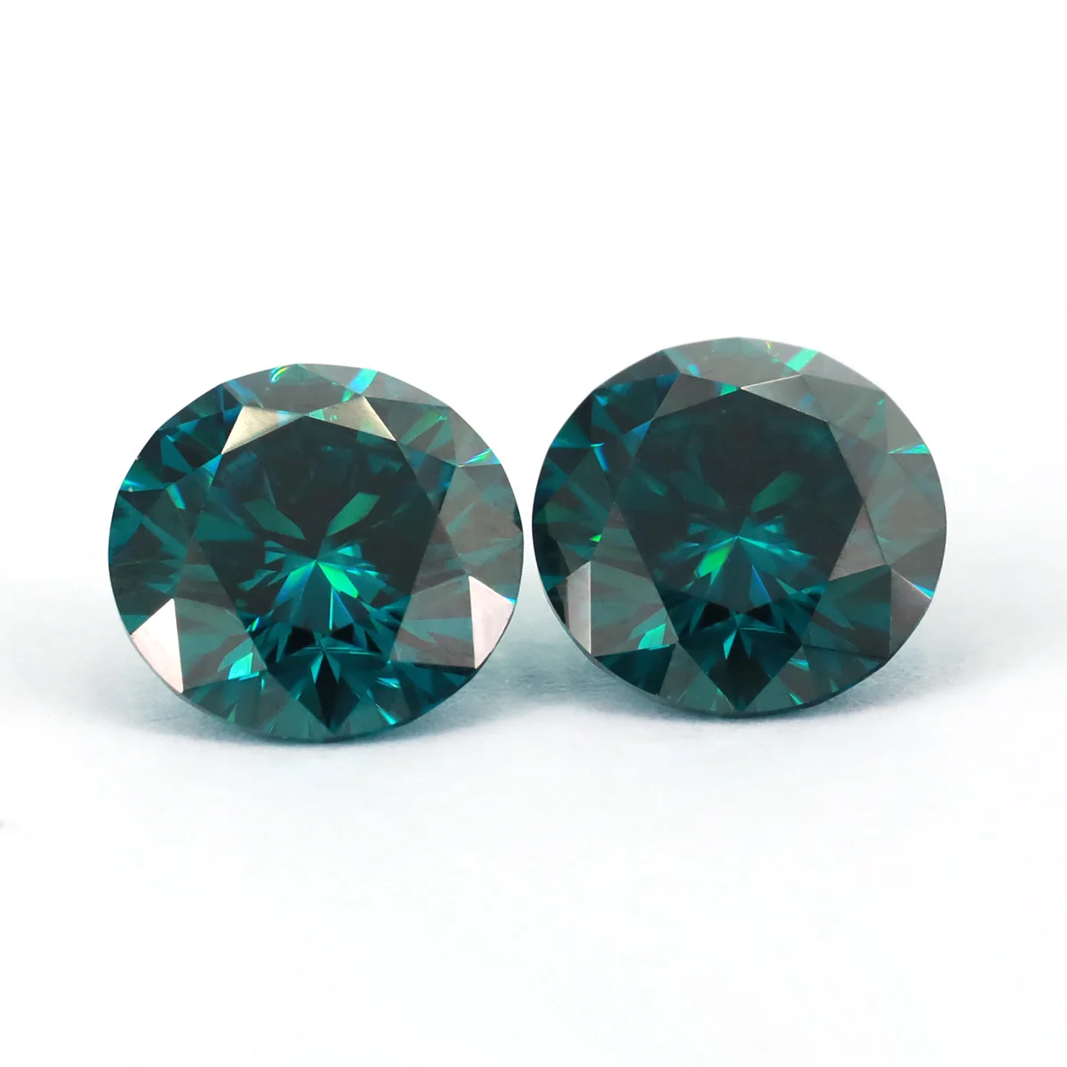 Оригинальный цвет Изумрудно-зеленый камень муассанит бриллиант D-цвета отличной огранки, чистый цвет, высочайшее качество для ювелирных изделий из ожерелья своими руками