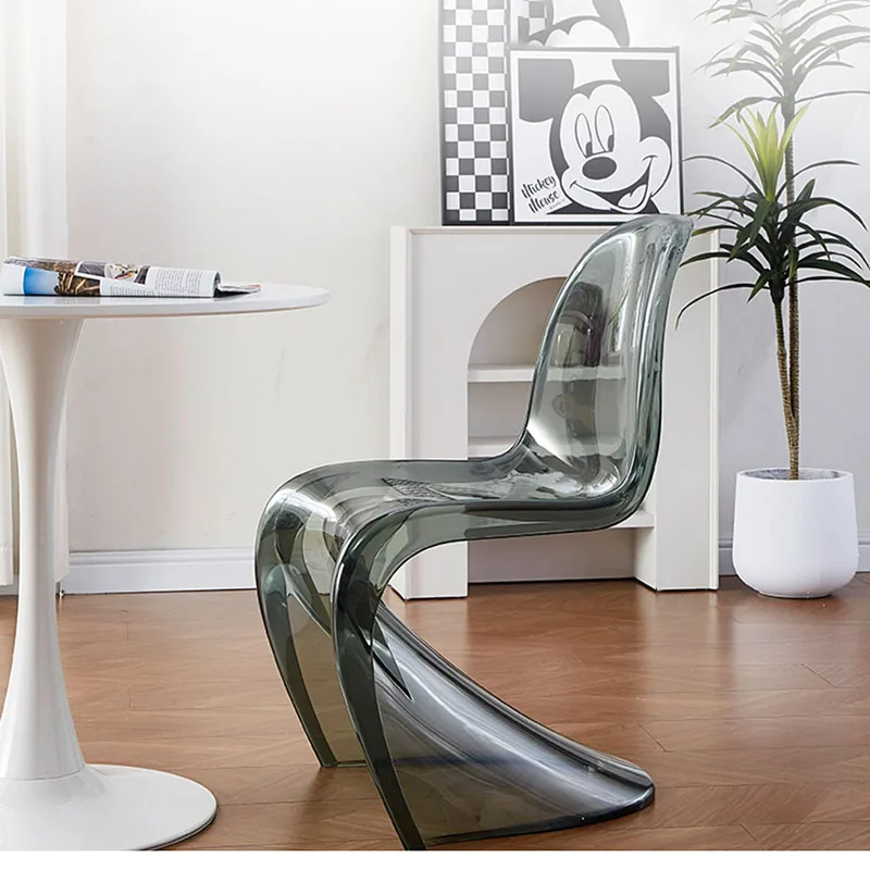 Белые Современные стулья для гостиной, Уникальный обеденный стул, Пластиковые Свадебные стулья, мебель для кухни и сада Cadeira A1