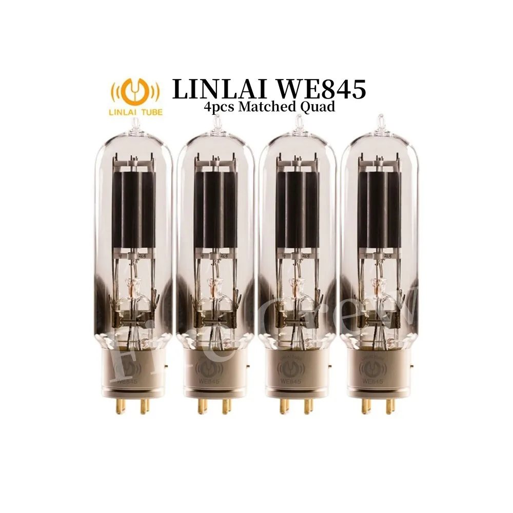 Пожарная команда LINLAI WE845 Вакуумная трубка 1: 1 копия US WE 845 Заменяет E845 A845 845T Аудиоклапан HIFI Электронный Ламповый Усилитель звука