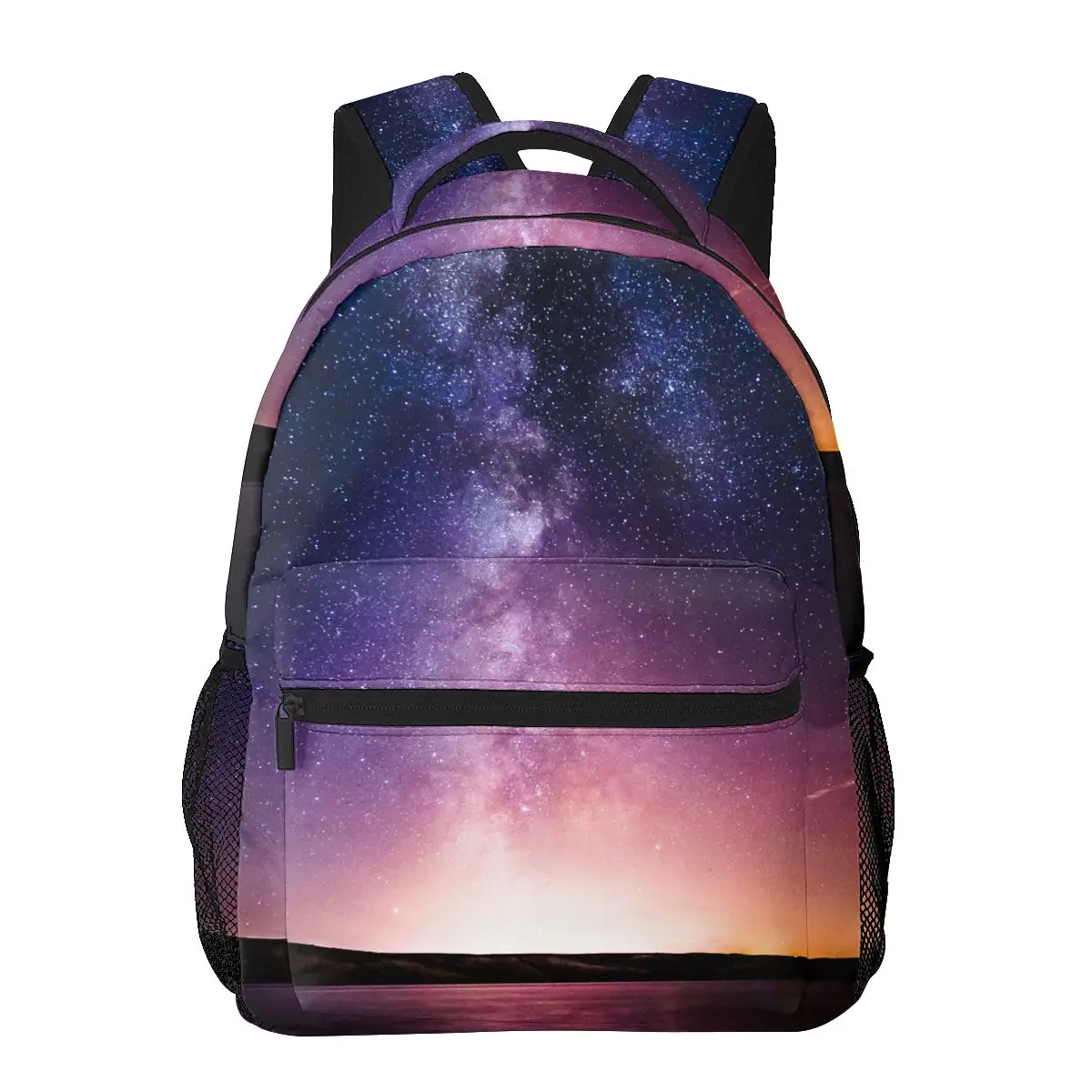 Женский рюкзак Milky Way Over The Sea, модная сумка для женщин, мужская школьная сумка, сумка для книг Mochila