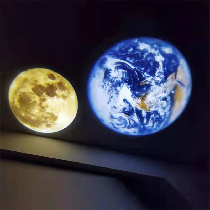 co231 Плавающая Луна Романтические украшения Специальный ночник Проектор Moon