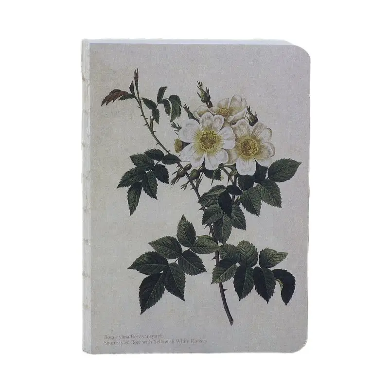 220 страниц Креативный блокнот серии Rose с ручной росписью, бумажный дневник, альбом для рисования, Рождественский подарок