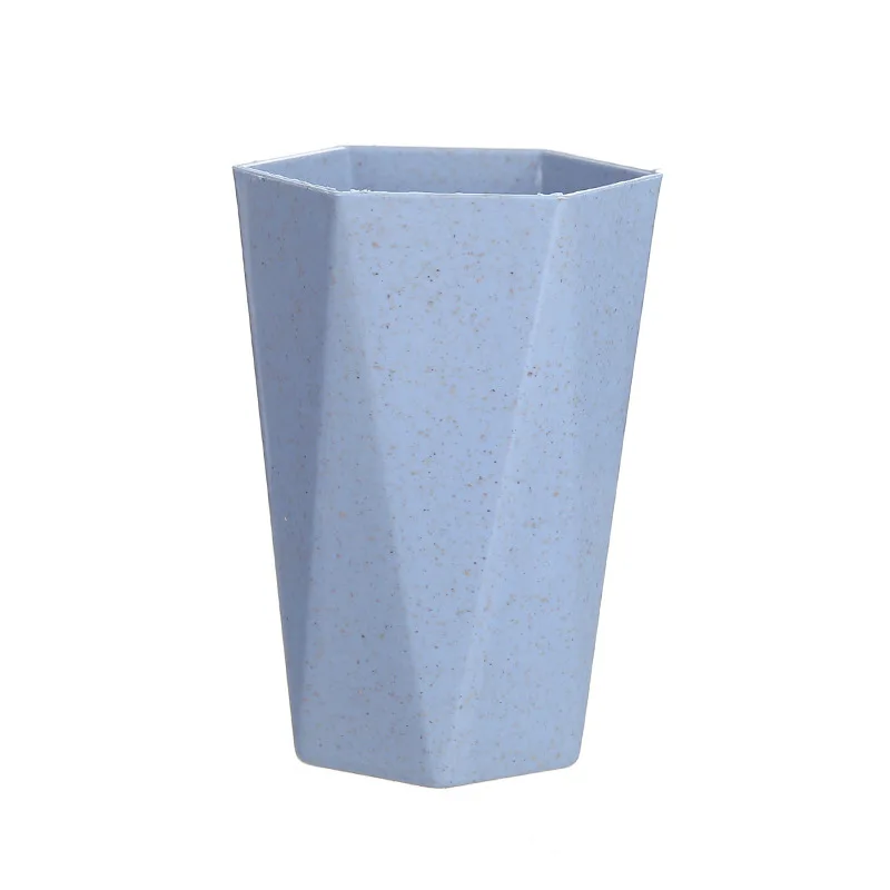 Чашка для воды с зубной щеткой для ванной Nordic, чашка для чистки зубов из пшеничной соломы, Портативная Дорожная бытовая чашка для мытья посуды
