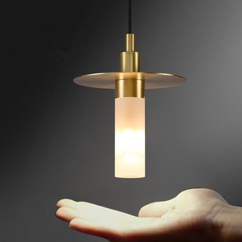 Современный Латунный подвесной светильник LED Nordic Simply Creative Chandelier Лампа для дома Столовая Спальня Бар