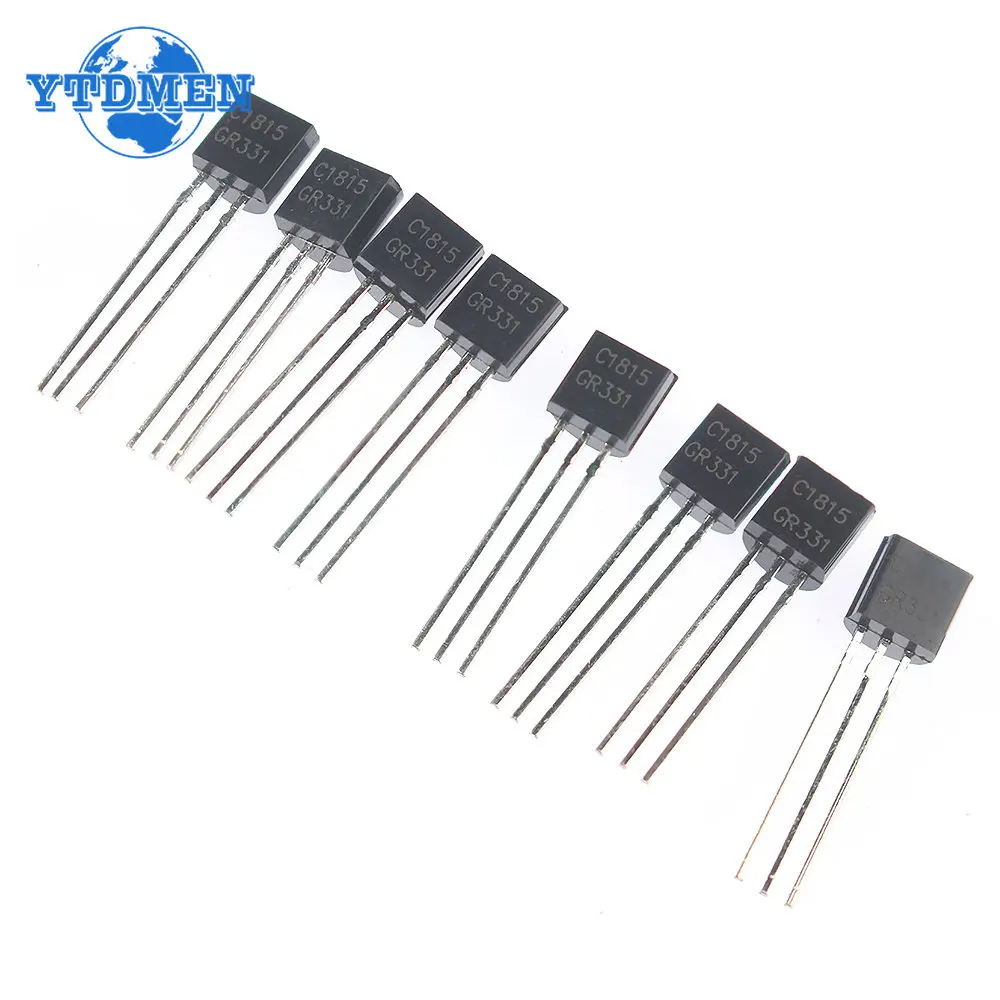 BC337 BC327 2N2222 2N2907 2N3904 2N3906 S8050 S8550 A1015 C1815 10 значений в ассортименте DIY Transistor kit, PNP NPN Транзистор TO-92