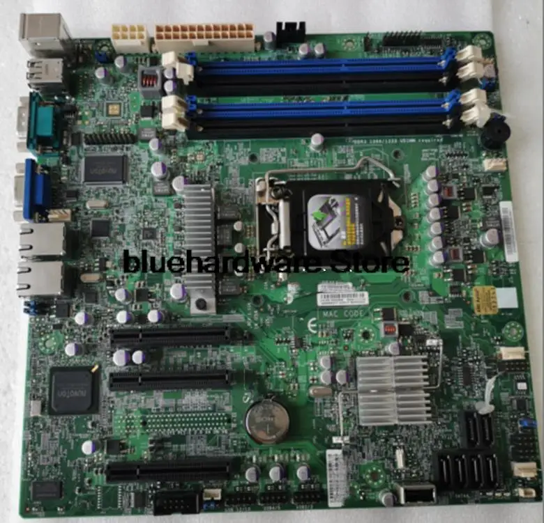 Для Серверной Материнской платы Ultramicro X9SCL Одноконтурный 1155-контактный Чип DDR3 C202 E3-1200V2