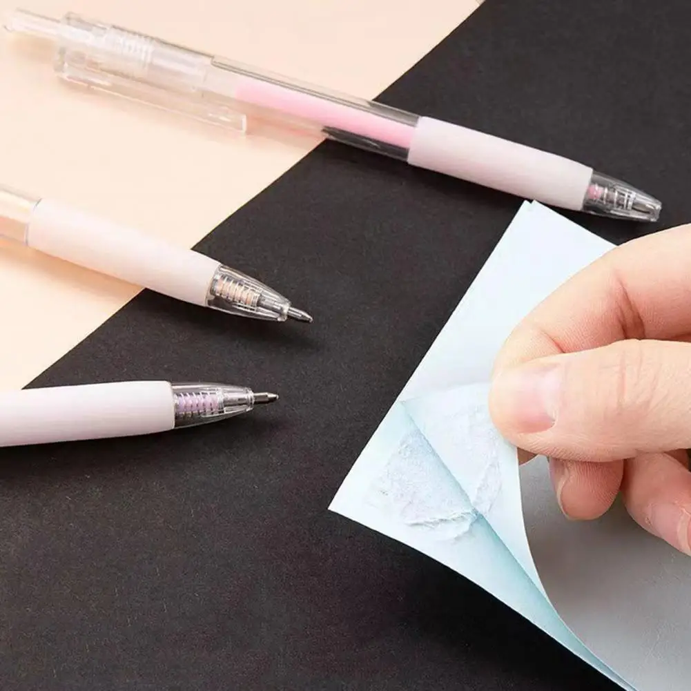 6шт Прочная Клеевая ручка для изготовления карточек Клеевая ручка пресс-типа Точный контроль Шариковая Клеевая ручка для изготовления карточек для Скрапбукинга своими руками