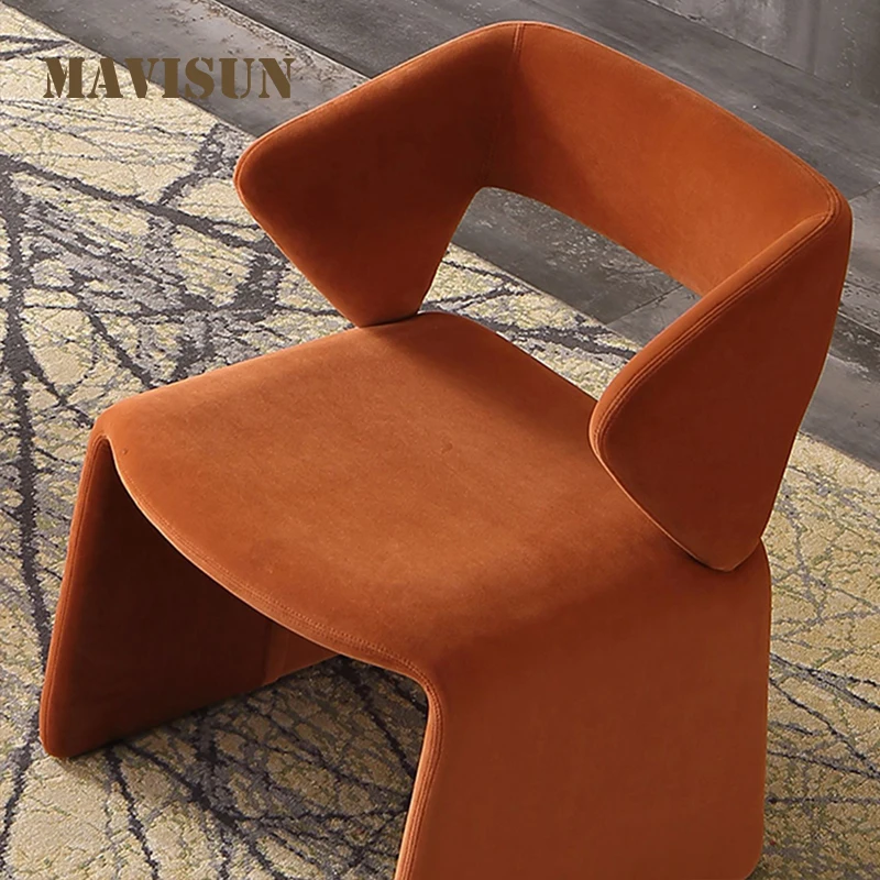 Дизайнерские стулья особой формы в итальянском стиле для отдыха, Легкая роскошная Минималистичная скандинавская Креативная мебель для дома Muebles на заказ YH