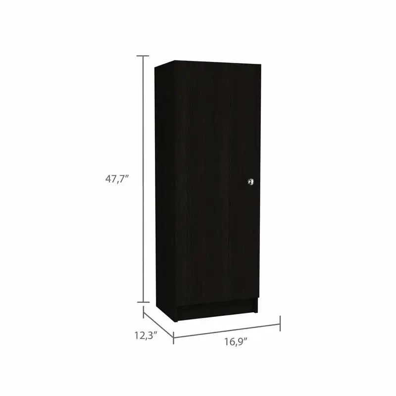 Дверной магнит для кухонного шкафа (черный), клейкие силиконовые ножки, Доводчик