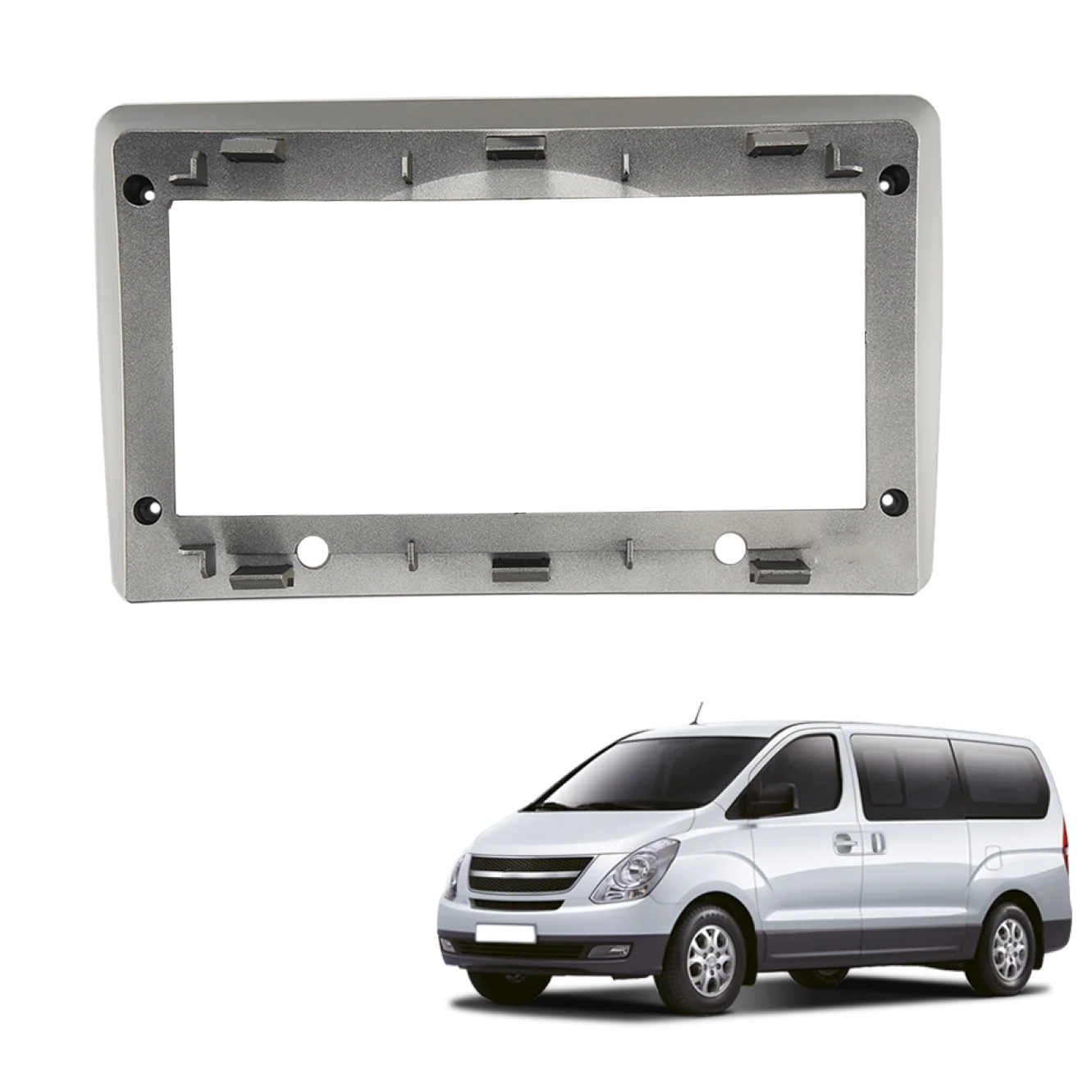 Панель автомагнитолы на 2 Din для Hyundai Starex/H1 2007-2015 DVD Стерео рамка пластина Крепление адаптера Установка приборной панели